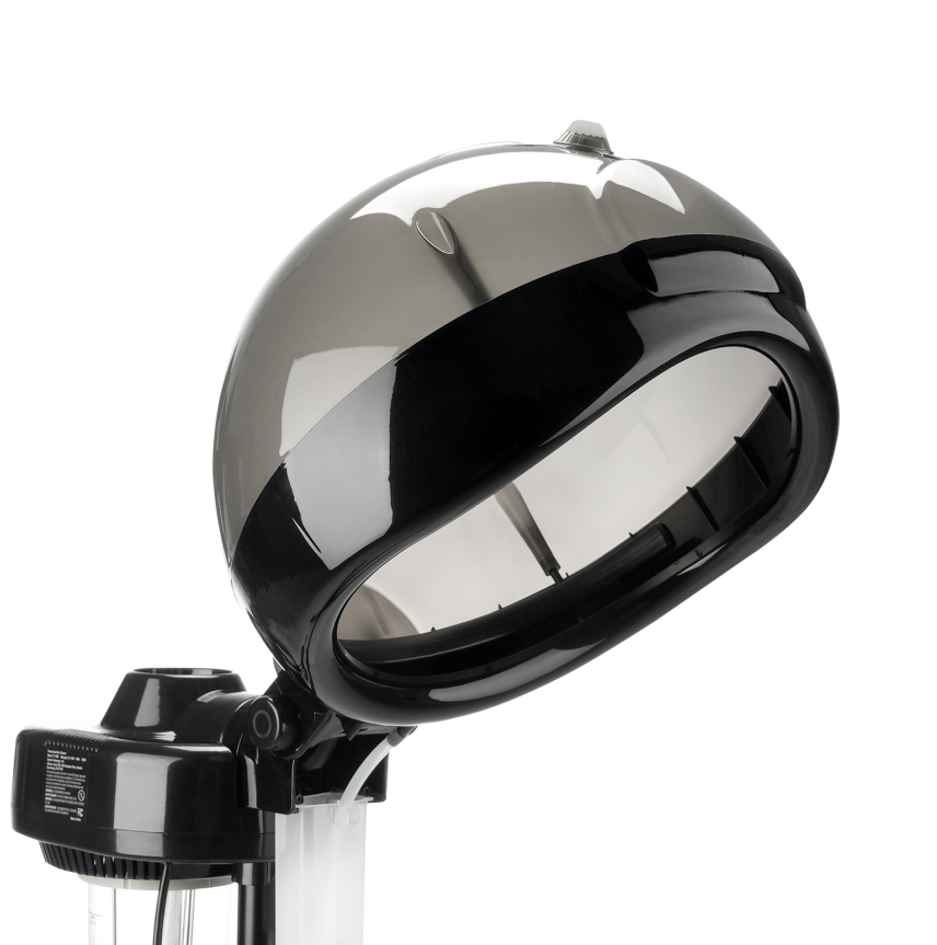 Professional Ionic Hooded Hair Steamer with Rolling Stand