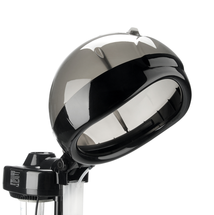 Professional Ionic Hooded Hair Steamer with Rolling Stand