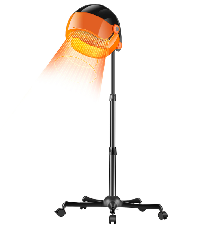 1875W Ionic Hooded Hair Dryer with Rolling Stand
