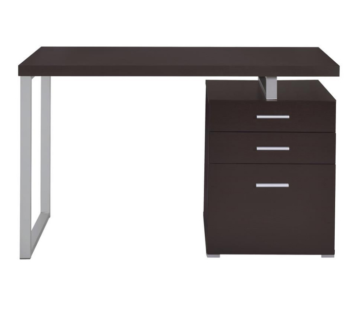 Modern Manicure Table with 3 Storage Drawers