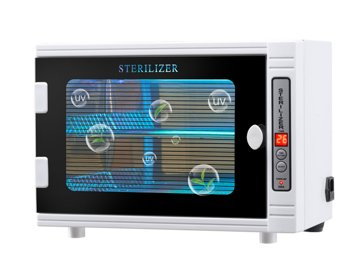 12L UV Nail Tool Cleaning Cabinet with Timer