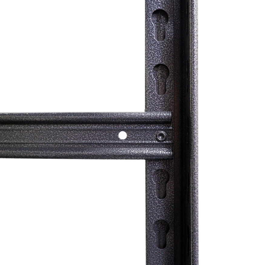 5-Tier Metal Storage Rack for Salon &amp; Spa Supplies – Black