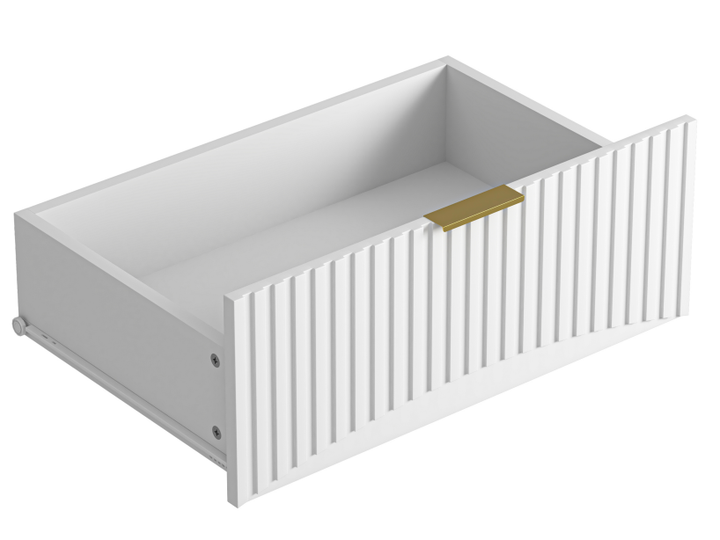 White 6-Drawer Storage Dresser for Salon &amp; Spa