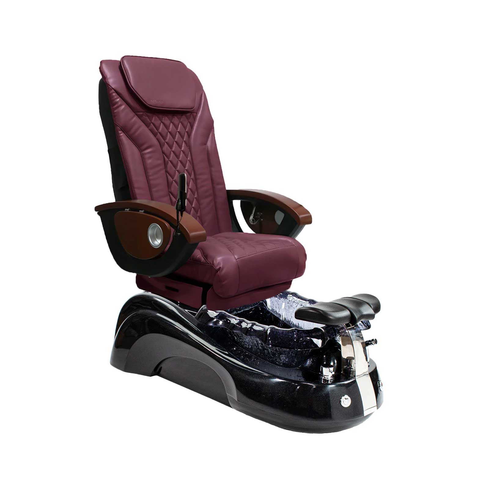 SIENA Shiatsulogic EX-R Pedicure Chair red color black bowle