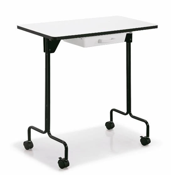 LITTRELL Foldable Manicure Table - Portable Nails Desk
