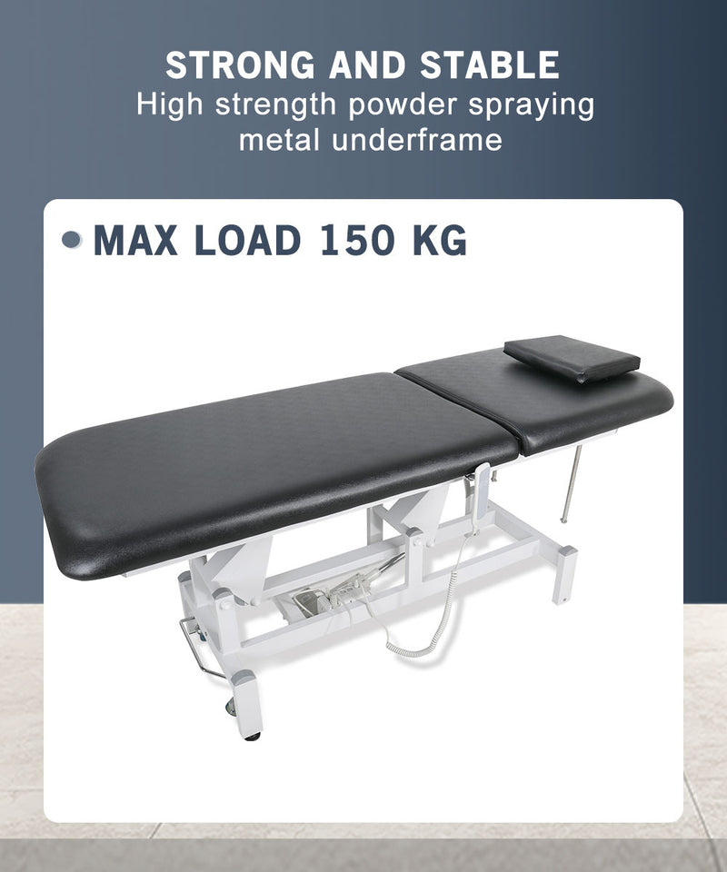 BeautyAce Beverly Electric Beauty Therpist Bed black BA30E