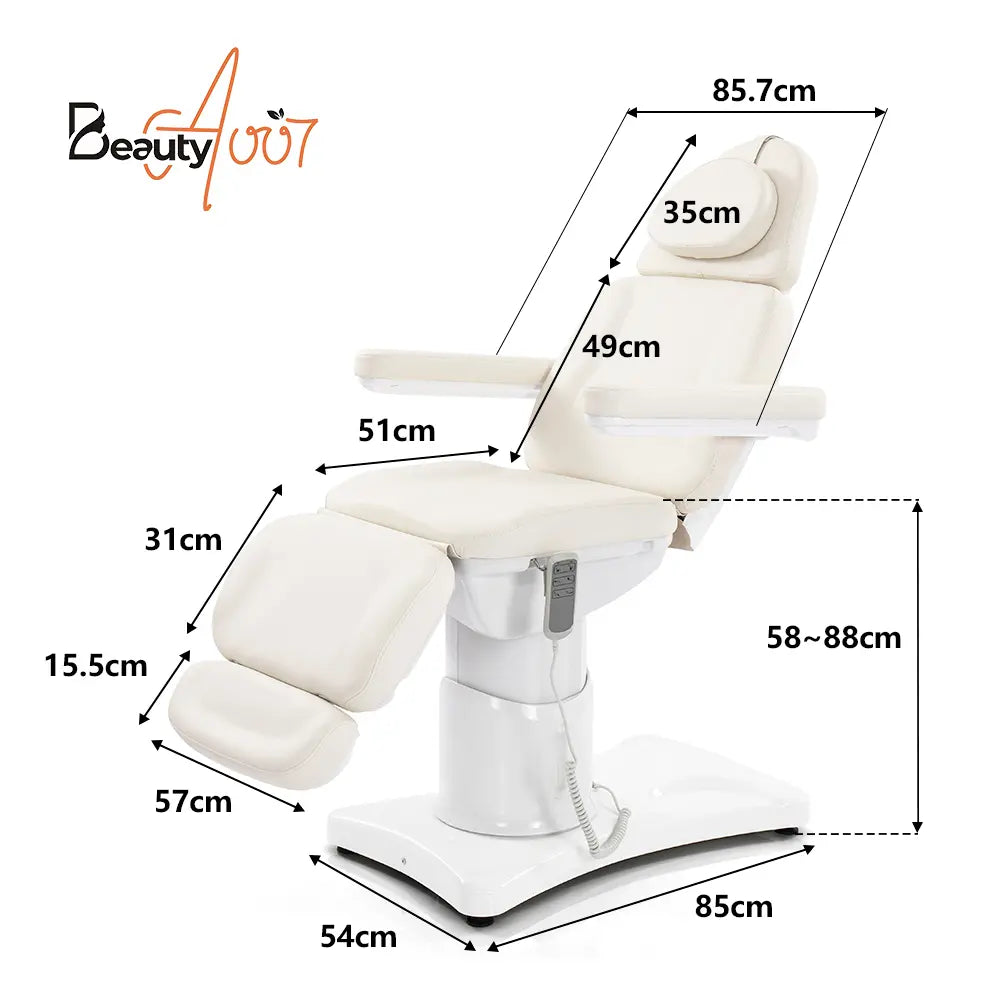Facial Beauty Bed & Chair Apollo - Full Electrical with Thermo