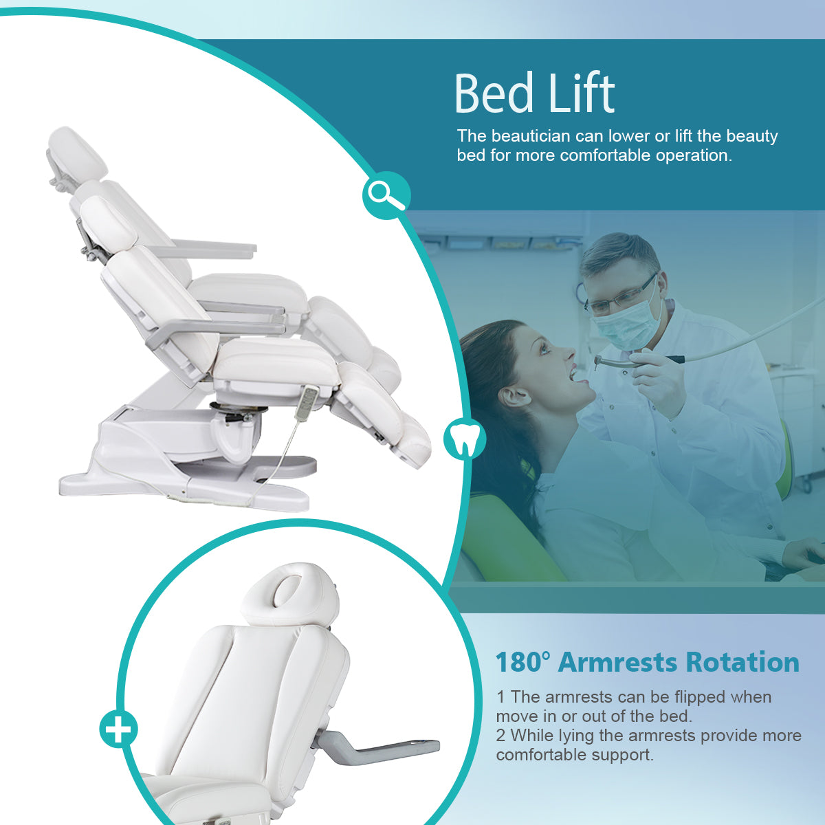 Electric Medical treatment Bed